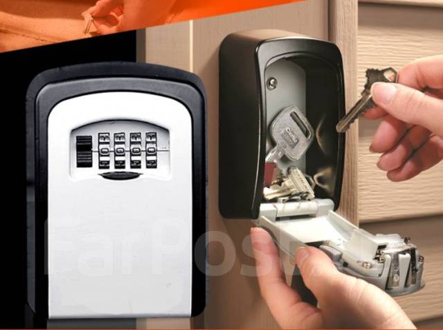 Мини Сейф с кодовым замком "Key Safe Box" G2-ABS ключница, новый, в ...