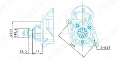 ������� D-127599 / QDJ2544 24V/11T/4.5KW Isuzu 6HE1/6��1 ������ D127599 ����