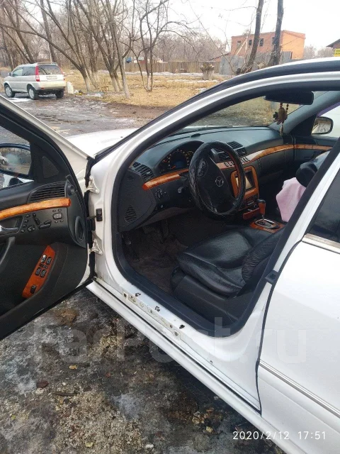 Mercedes-Benz S-Class. �������, ������, 5.0 (306��.�.), ������, 155 000����. �� ����