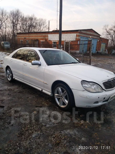 Mercedes-Benz S-Class. �������, ������, 5.0 (306��.�.), ������, 155 000����. �� ����