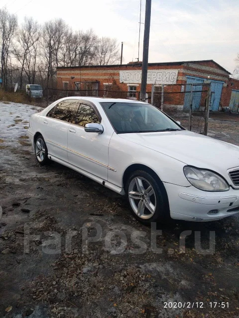 Mercedes-Benz S-Class. �������, ������, 5.0 (306��.�.), ������, 155 000����. �� ����