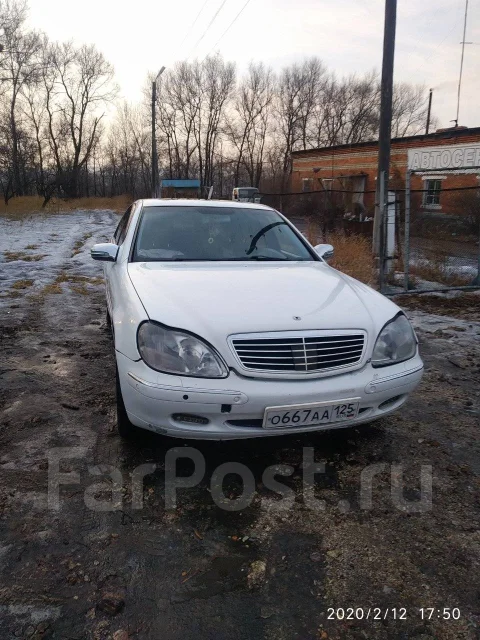 Mercedes-Benz S-Class. �������, ������, 5.0 (306��.�.), ������, 155 000����. �� ����
