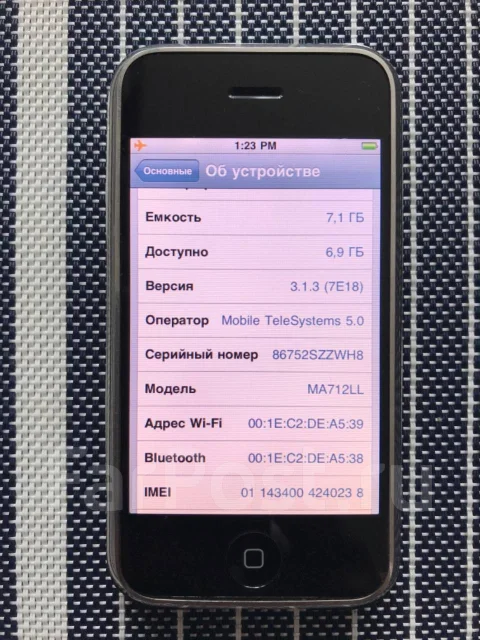 Apple iPhone 2G. �/�, �����������, 3G ����