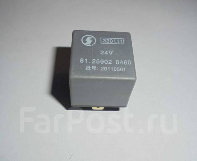 Где стоят предохранители на шакмане Реле стеклоподъемника Shaanxi 81.25902.0460 купить во Владивостоке по цене: 85 ₽