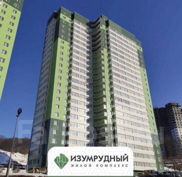 Изумрудный владивосток ул майора филипова фото 1-комнатная, улица Майора Филипова 7, 24 этажей, 8 этаж, 30,0 кв. м. снеговая па