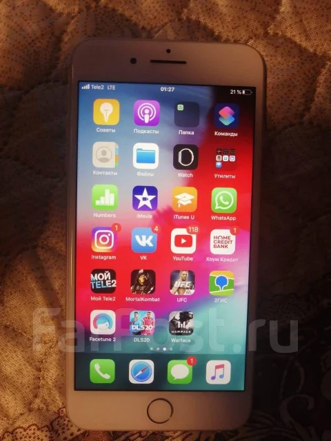 Apple iPhone 8 Plus. �/�, �����, 3G, 4G LTE, NFC ����