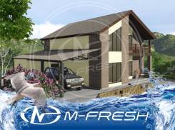 M-fresh Favorit (Готовый проект солидного каменного коттеджа! ). 200-300 кв. м., 2 этажа, 5 комнат, бетон