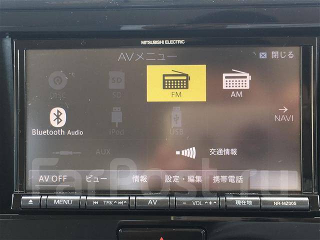 三菱 ナビ 型式 NR-MZ005-TCR2 DVD再生 Bluetooth SDカード USB