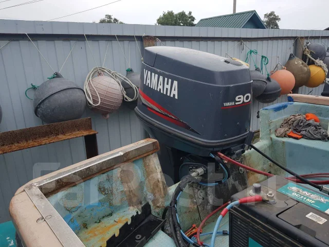 Yamaha. 90��.�., 2-�������, ����������, ���� X (635 ��), 1998 ��� ����