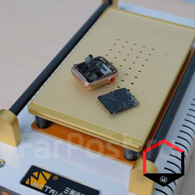 Замена стекла дисплея Apple Watch Series 1/2/3/4/5/6 38/42/40/44mm во ...