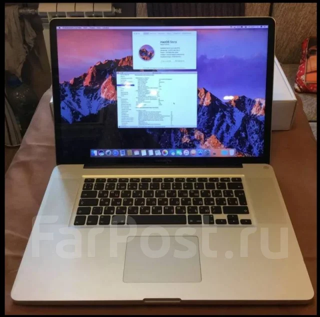 Apple MacBook Pro 17. 17.3", 2,2����, ��� 16 ��, ���� 480���, WiFi: 1, Bluetooth: 1, ����������� �� 5��. ����