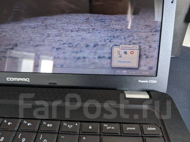 Compaq Presario CQ56. 15.6", 2,3����, ��� 3072 ��, ���� 32���, WiFi: 1, Bluetooth: 1, ����������� �� 6��. ����