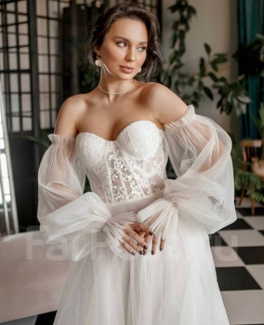 Купить Белое Свадебное Платье