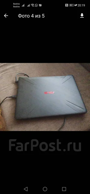 Asus TUF Gaming. 15", ��� 8 ��, ���� 500���, WiFi: 1, Bluetooth: 1 ����