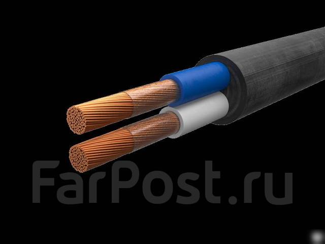 Кабель КГ 2х4 ГОСТ, новый, в наличии. Цена: 114₽ во Владивостоке