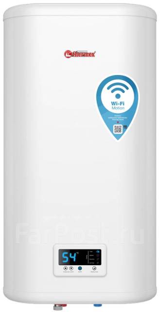 Водонагреватель накопительный Thermex IF 50 V (pro) Wi-Fi. Серия Flat ...
