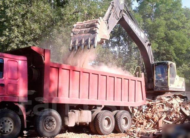Вывоз мусора. Демонтаж Снос Любых Строений. Самосвалы 5т 12т 20т 30т ...