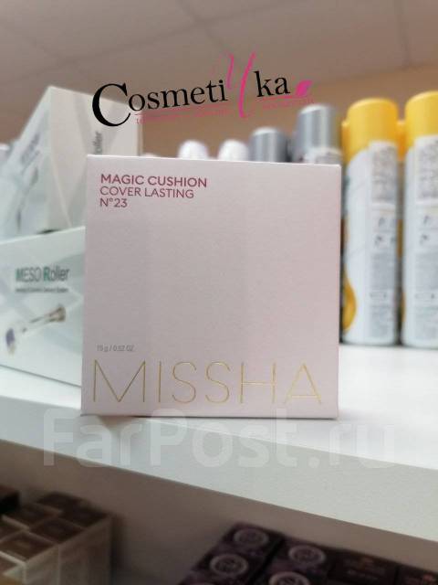 Классический тональный кушон Missha Magic Cushion Cover Lasting тон 21 ...