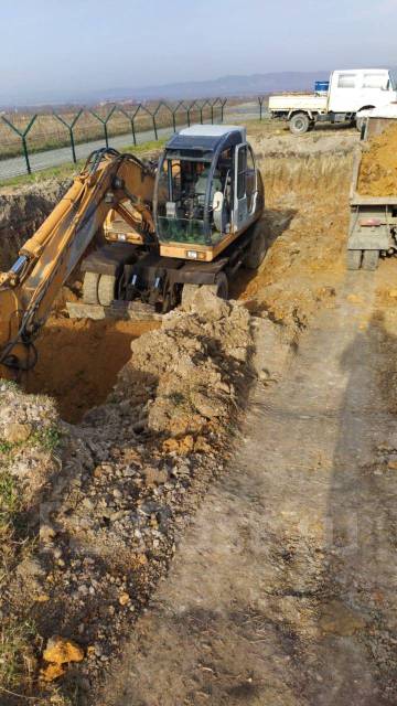 Земляные работы, услуги эксковатора, компрессора, самосвала во Владивостоке