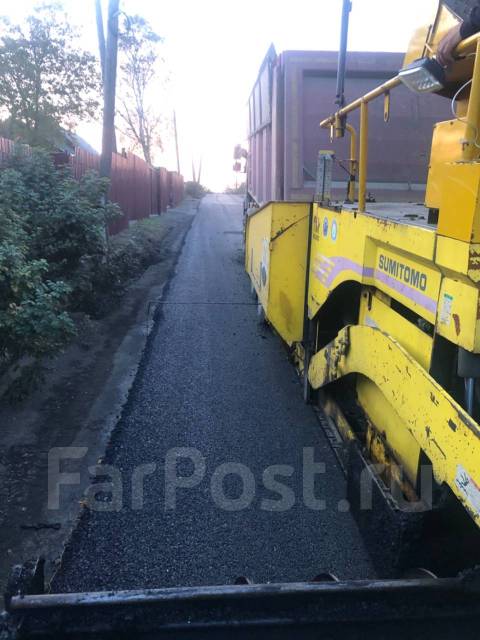 Асфальт, бордюр, лотки и всё виды дорожных работ во Владивостоке