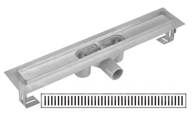 Трап душевой линейный Gllon с гидрозатвором SDL-02A60-DA660 на 600 мм ...
