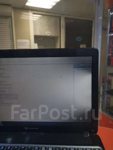 Packard Bell EasyNote. 15.6", 1 900����, ��� 256 �� � ������, WiFi: 1, Bluetooth: 1, ����������� �� 1��. ����
