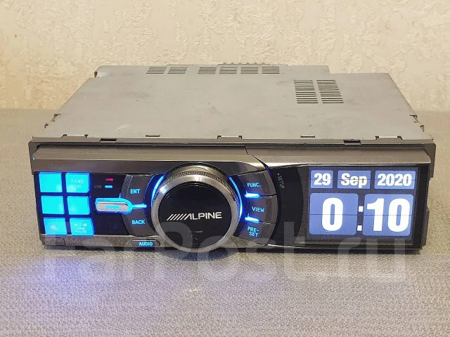 Alpine iDA-X001 - Процессор DSP USB MP3 WMA AAC AUX iPod, 1 DIN