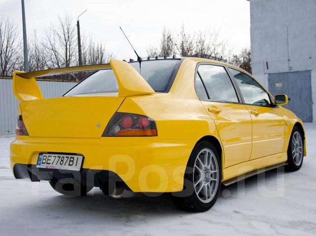 Спойлер 3х составной "EVO" на Mitsubishi Lancer 9 (Митсубиси Лансер 9 ...