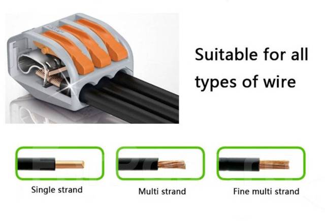 Клемма электрическая PCT-213 (аналог WAGO) - Свет и электрика во ...