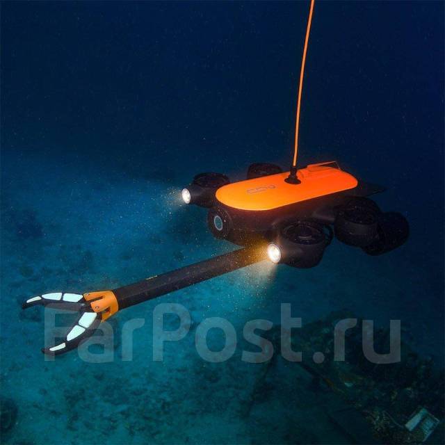 Подводный дрон Geneinno Titan (100м) + роборука, с камерой, новый. Цена ...