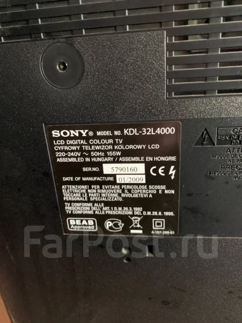 Sony KDL-32L4000 ����