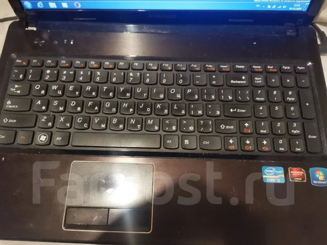 Lenovo G570. 15", 2 300����, ��� 6 ��, ���� 300���, WiFi: 1, Bluetooth: 1, ����������� �� 4��. ����