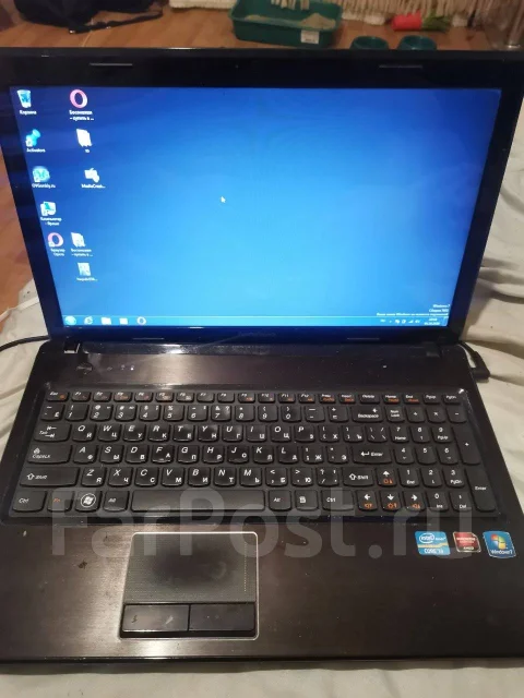 Lenovo G570. 15", 2 300����, ��� 6 ��, ���� 300���, WiFi: 1, Bluetooth: 1, ����������� �� 4��. ����