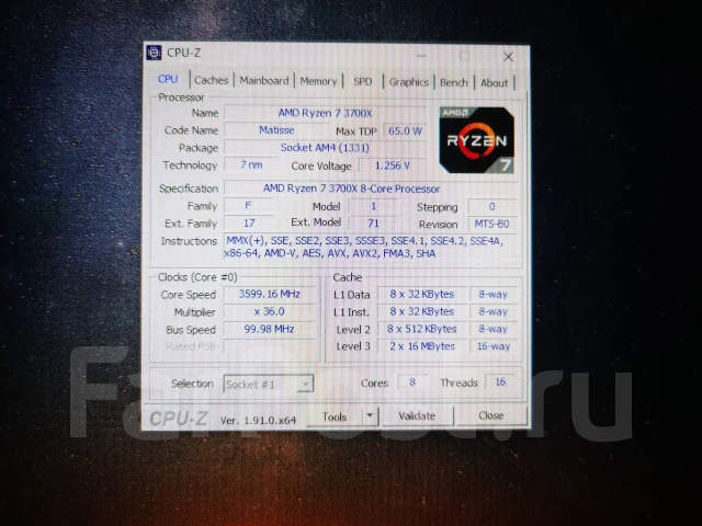 AMD Ryzen 7 3700X ����