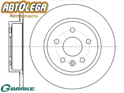 ���� ��������� G-brake Chevrolet AVEO/Cruze J300 11-/OPEL Astra J 10- GR-01862 ����