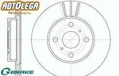 ���� ��������� G-brake Toyota Corolla 2 EL43/RAUM EXZ1#/Starlet EP91 GR-02205 ����