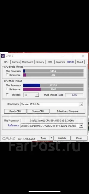 Intel Xeon E5-1650 ����