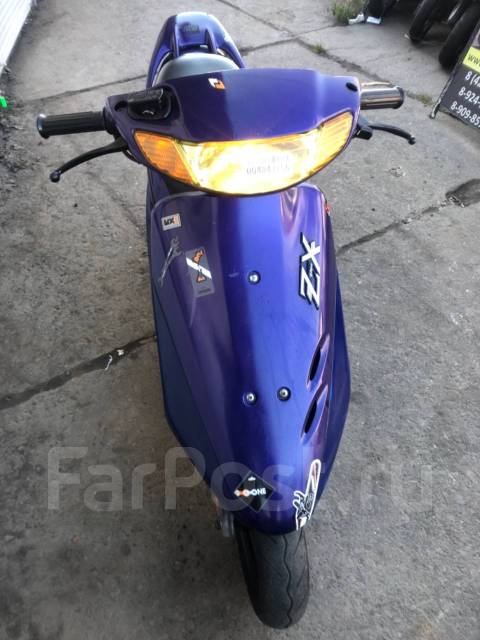 Honda Dio 28zx сине фиолетовый