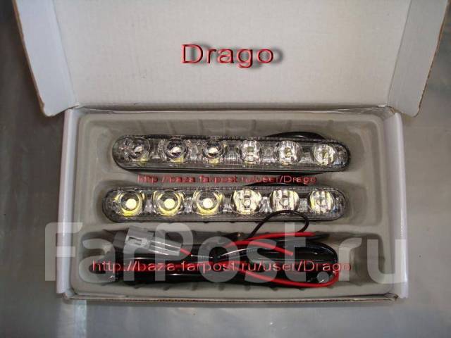 Дневные ходовые огни DRL новые. Возм. налож. плат купить во ...