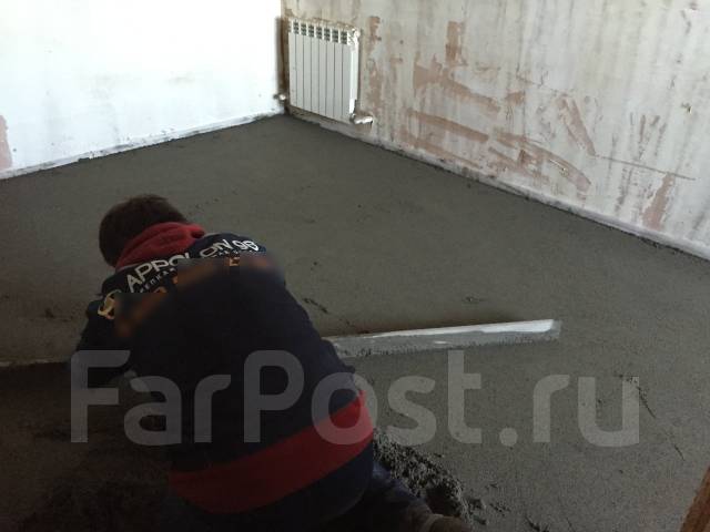 Стяжка пола механизированная фиброцементная в Уссурийске
