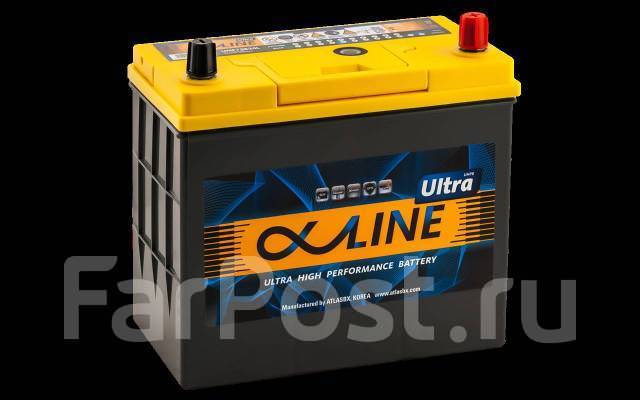 Аккумулятор Alphaline Ultra 75B24L/R 59Ач 550А Корея 2022/-200р ...