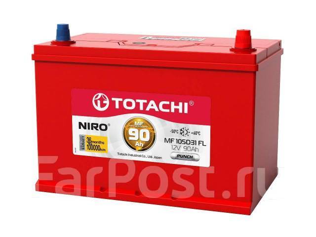 Аккумулятор Totachi 105D31L 90Ач 740А Корея 2020, сурьмянистый ...
