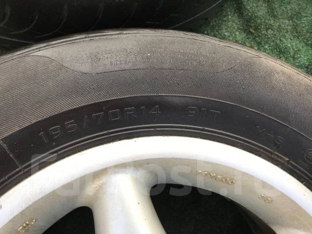 Диски R14 5X114/3 5X100, Enkei, 14", 1 шт, 5x100, 5x114.3, 4 шт, б/у, в ...