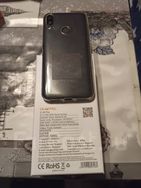 Oukitel C16 Pro. �����, ������, 3G, Dual-SIM ����