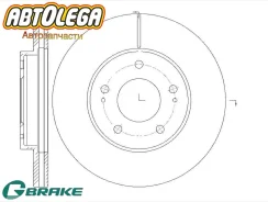 ���� ��������� ���. G-brake MMC Grandis (N8_, N9_) RVR (N9_W, N8_W) GR-20309 ����