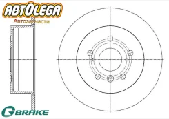 ���� ��������� ������ G-brake Lexus ES (_V6_) GR-01963 ����