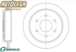 ���� ��������� �. G-brake Infiniti QX56 04-10/Nissan Titan/Armada 60 GR-01608 ����