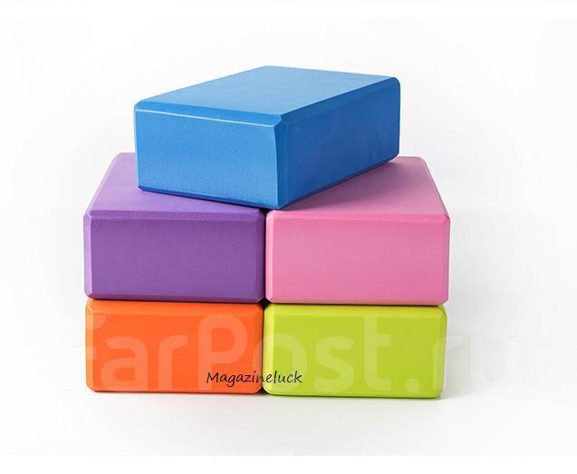Кубик (блок, кирпич) для фитнеса, гимнастики, йоги в наличии - Другое ...