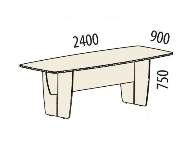 Стол для переговоров на 6 человек размеры
