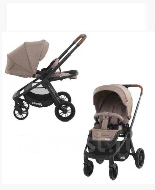 Коляска прогулочная c реверсивным блоком Carrello Epica Iron Grey 2022 ...